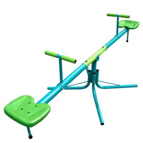 Swiveling 360 Degrees Toddlers Sit And Spin Teeter Totter, Seesaw, Kids Seesaw Outdoor Play Equipment For Backyard Playground