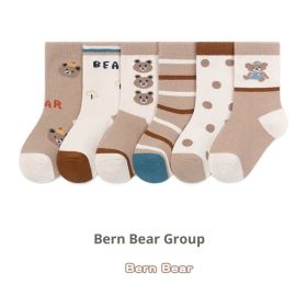 Cartoon stockings (Option: Bern Bear-M)