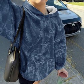 Hoodie Hot Sale Long Sleeve Jungle Maple Leaf Branches (Option: Color 2-6XL)
