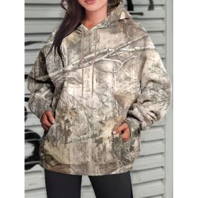 Hoodie Hot Sale Long Sleeve Jungle Maple Leaf Branches (Option: Color 6-4XL)